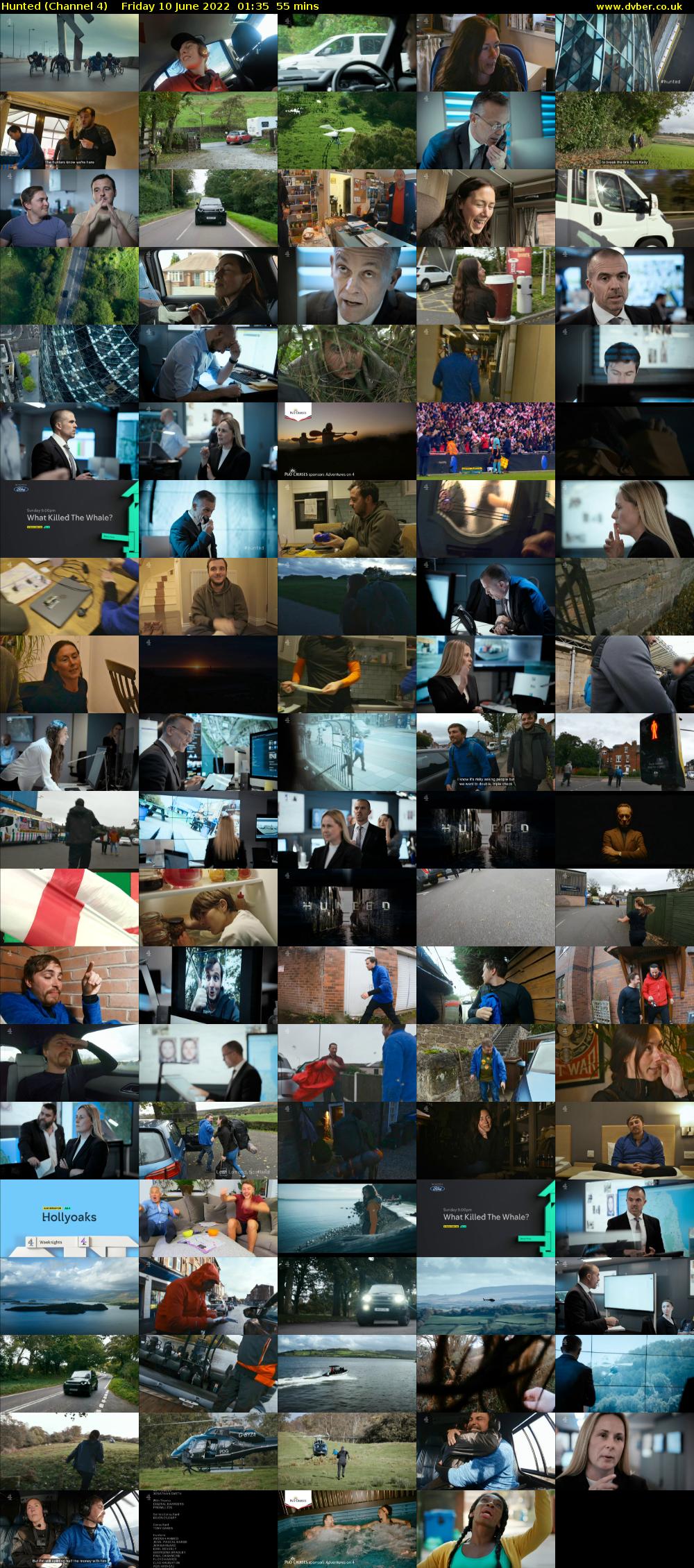 Hunted (Channel 4) Friday 10 June 2022 01:35 - 02:30
