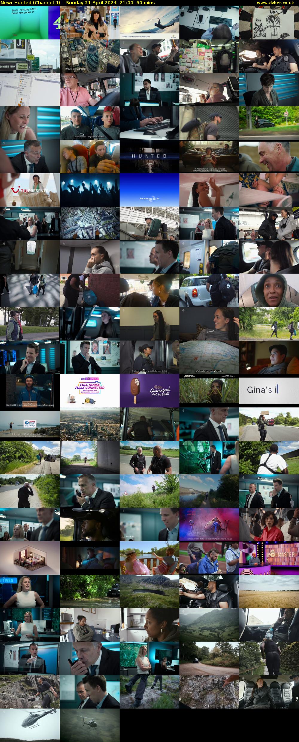 Hunted (Channel 4) Sunday 21 April 2024 21:00 - 22:00
