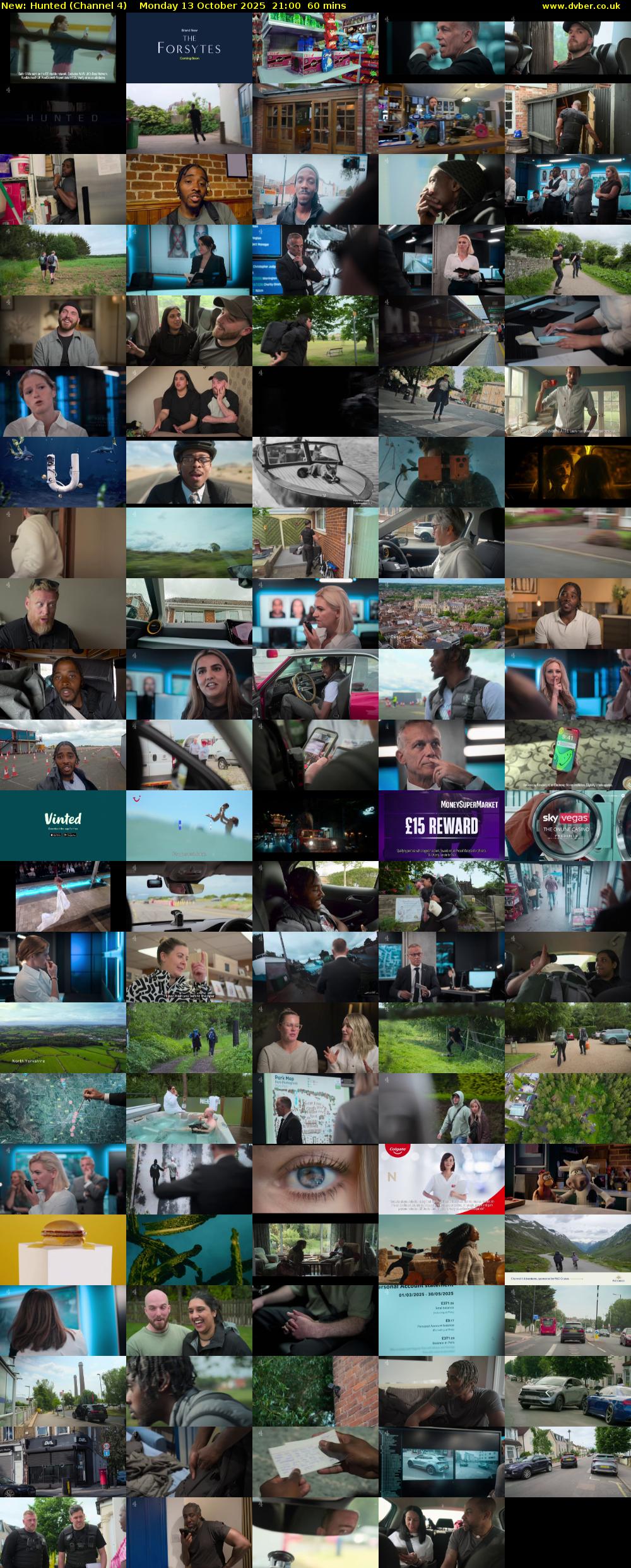 Hunted (Channel 4) Monday 13 October 2025 21:00 - 22:00