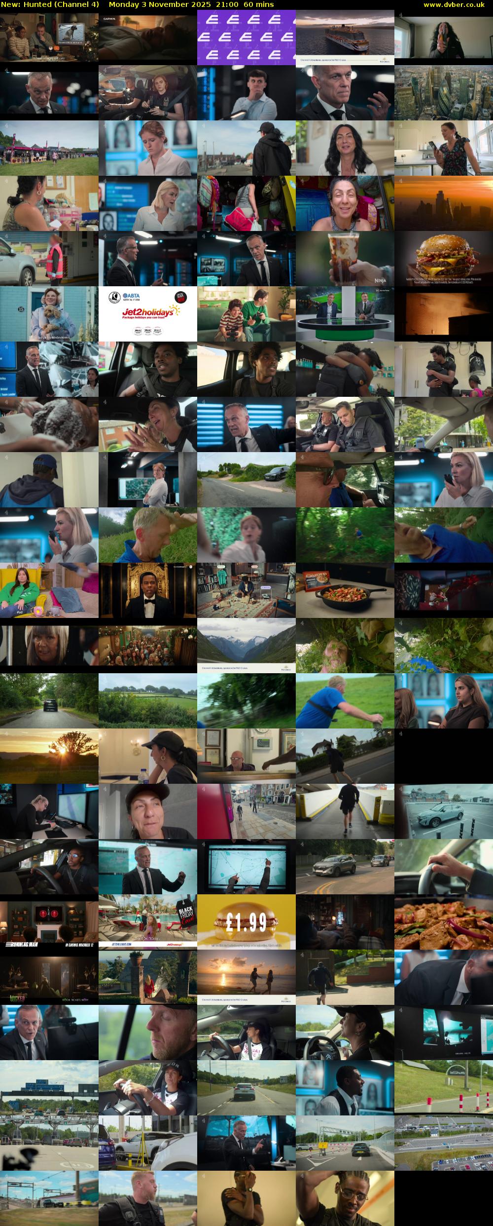 Hunted (Channel 4) Monday 3 November 2025 21:00 - 22:00