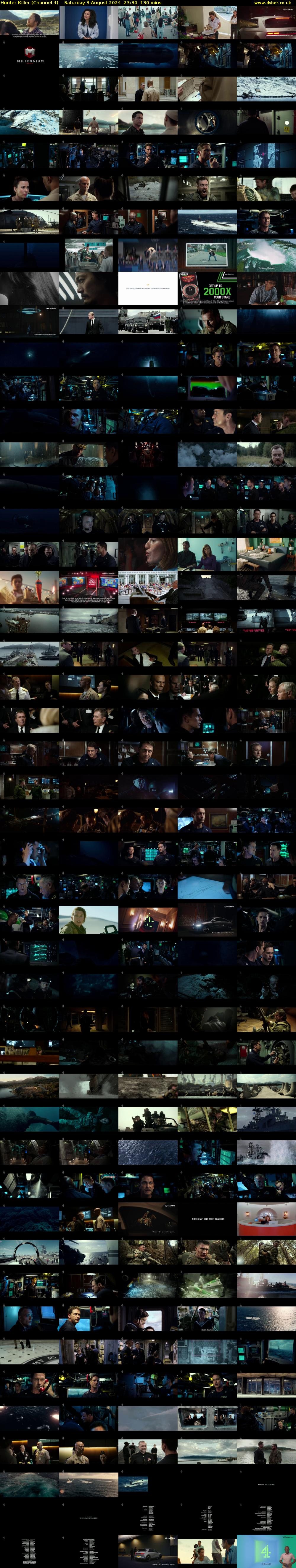 Hunter Killer (Channel 4) Saturday 3 August 2024 23:30 - 01:40