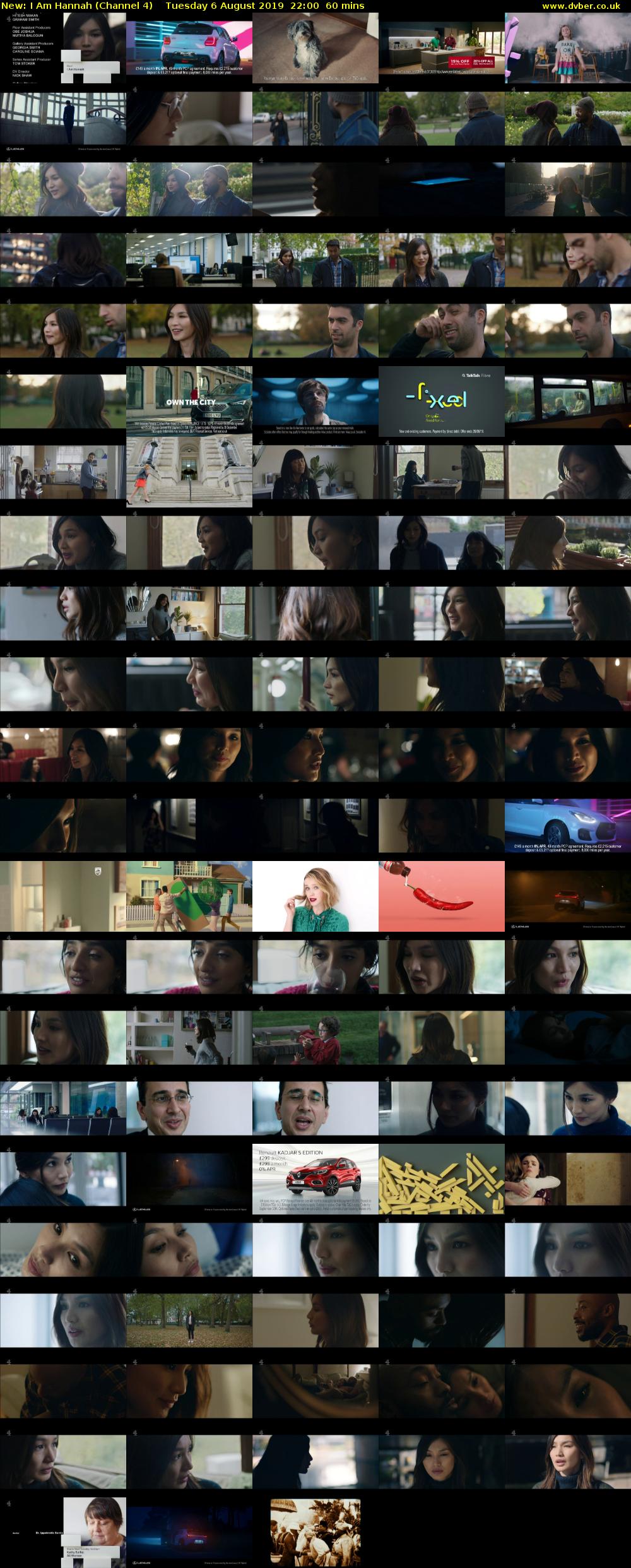 I Am Hannah (Channel 4) Tuesday 6 August 2019 22:00 - 23:00