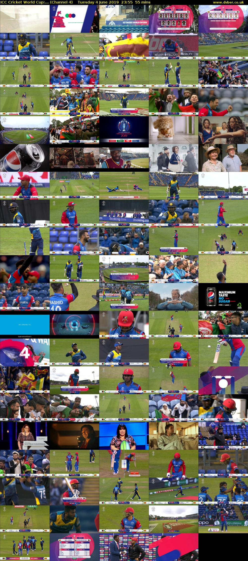 ICC Cricket World Cup:... (Channel 4) Tuesday 4 June 2019 23:55 - 00:50