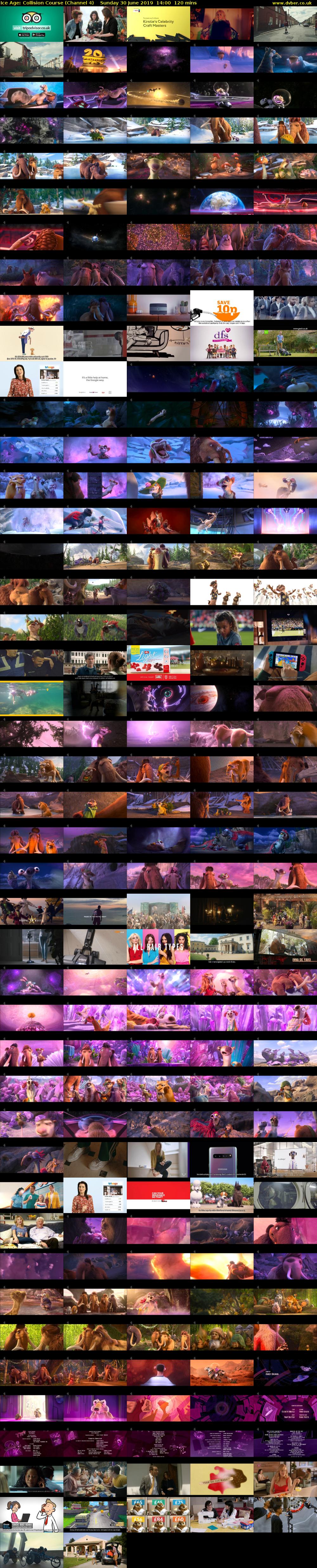 Ice Age: Collision Course (Channel 4) Sunday 30 June 2019 14:00 - 16:00