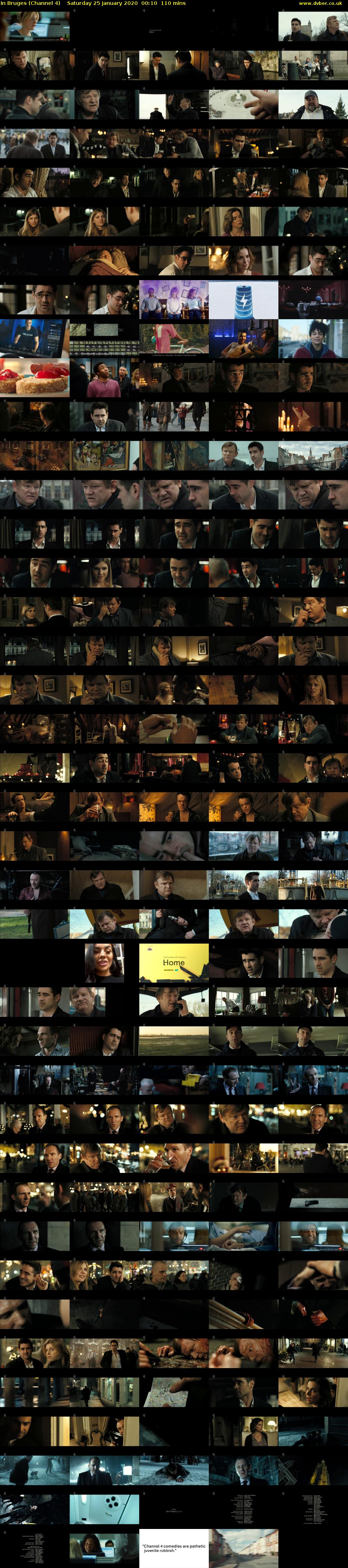 In Bruges (Channel 4) Saturday 25 January 2020 00:10 - 02:00