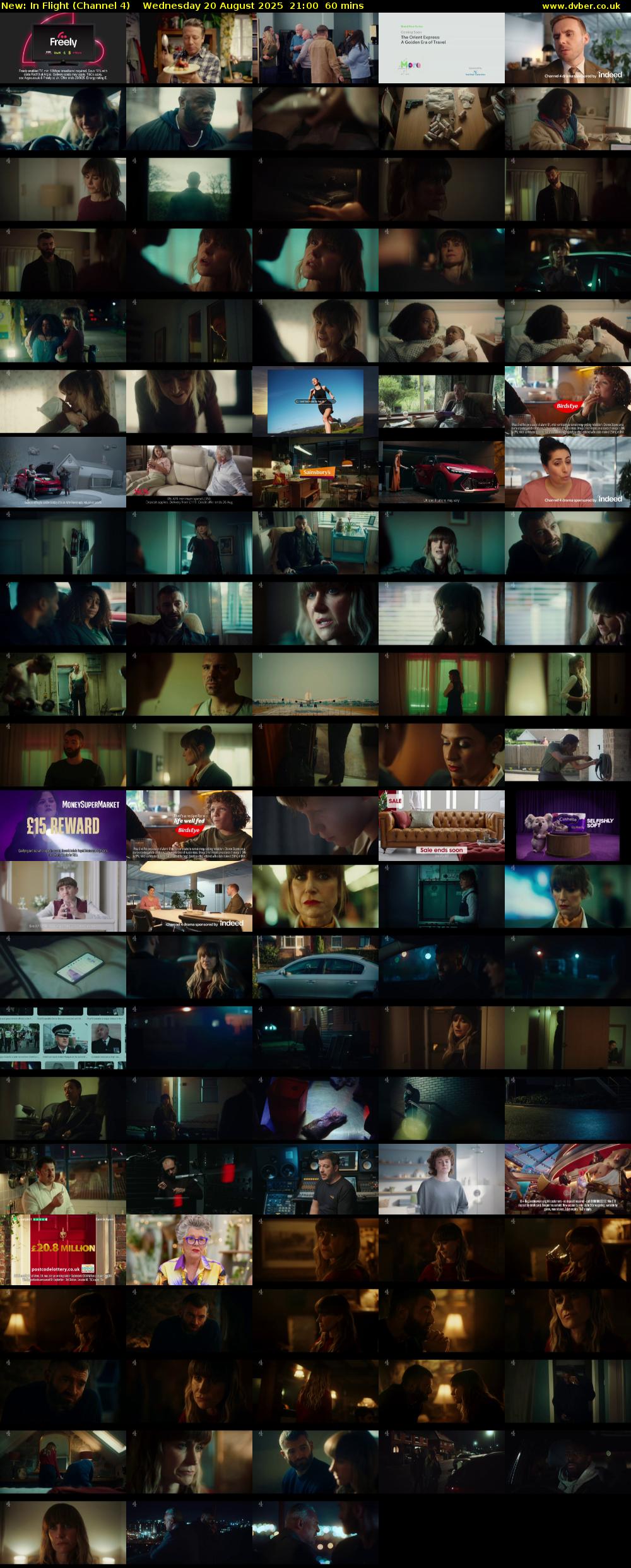 In Flight (Channel 4) Wednesday 20 August 2025 21:00 - 22:00