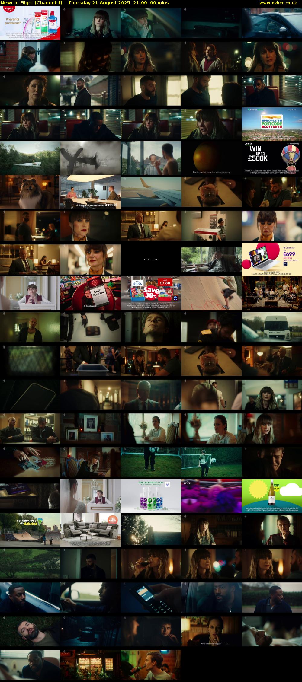 In Flight (Channel 4) Thursday 21 August 2025 21:00 - 22:00