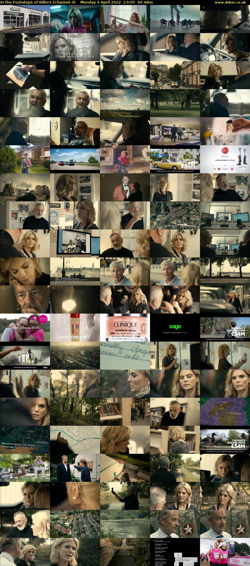 In the Footsteps of Killers (Channel 4) Monday 4 April 2022 23:05 - 00:05
