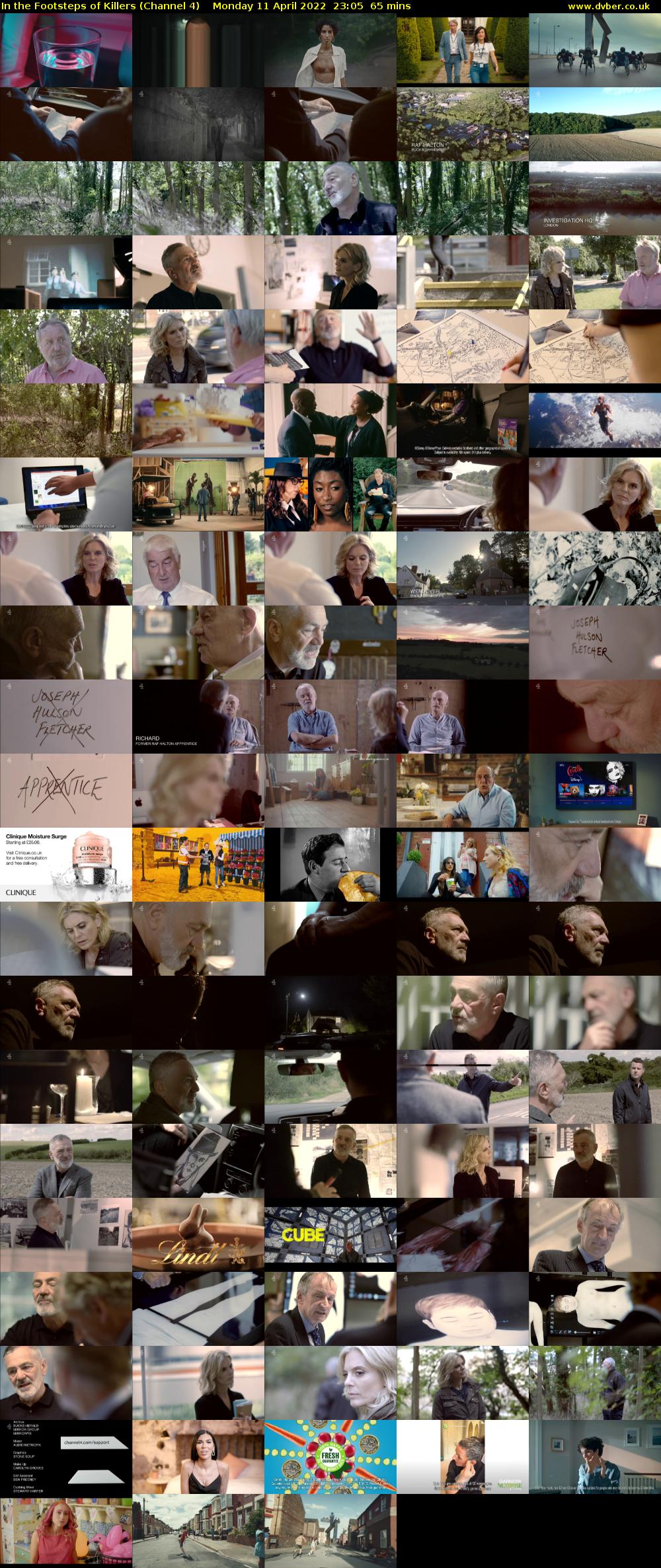 In the Footsteps of Killers (Channel 4) Monday 11 April 2022 23:05 - 00:10