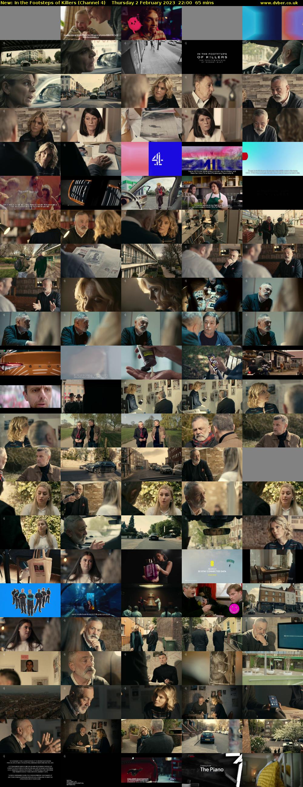 In the Footsteps of Killers (Channel 4) Thursday 2 February 2023 22:00 - 23:05