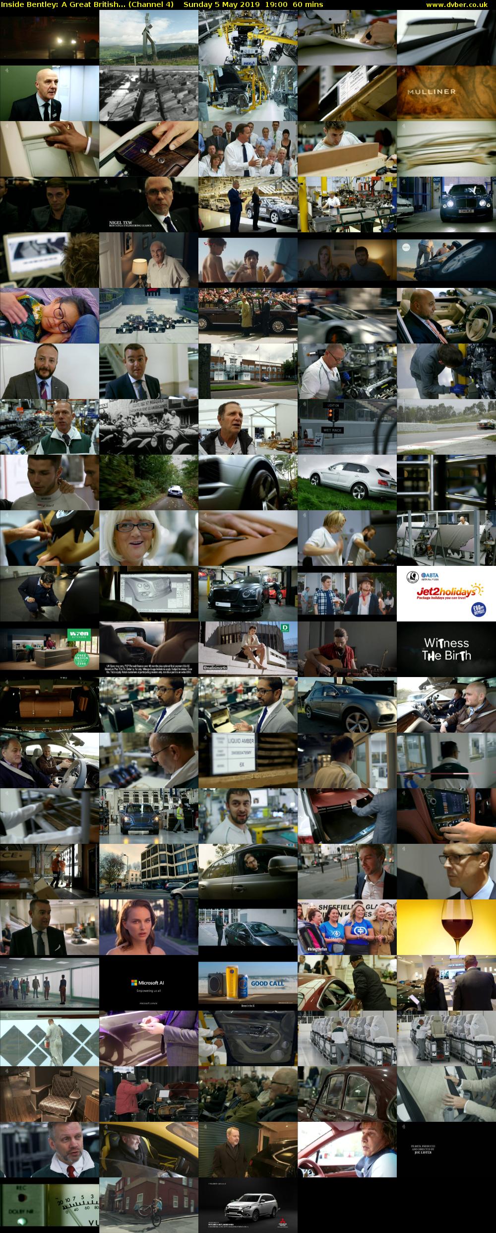 Inside Bentley: A Great British... (Channel 4) Sunday 5 May 2019 19:00 - 20:00