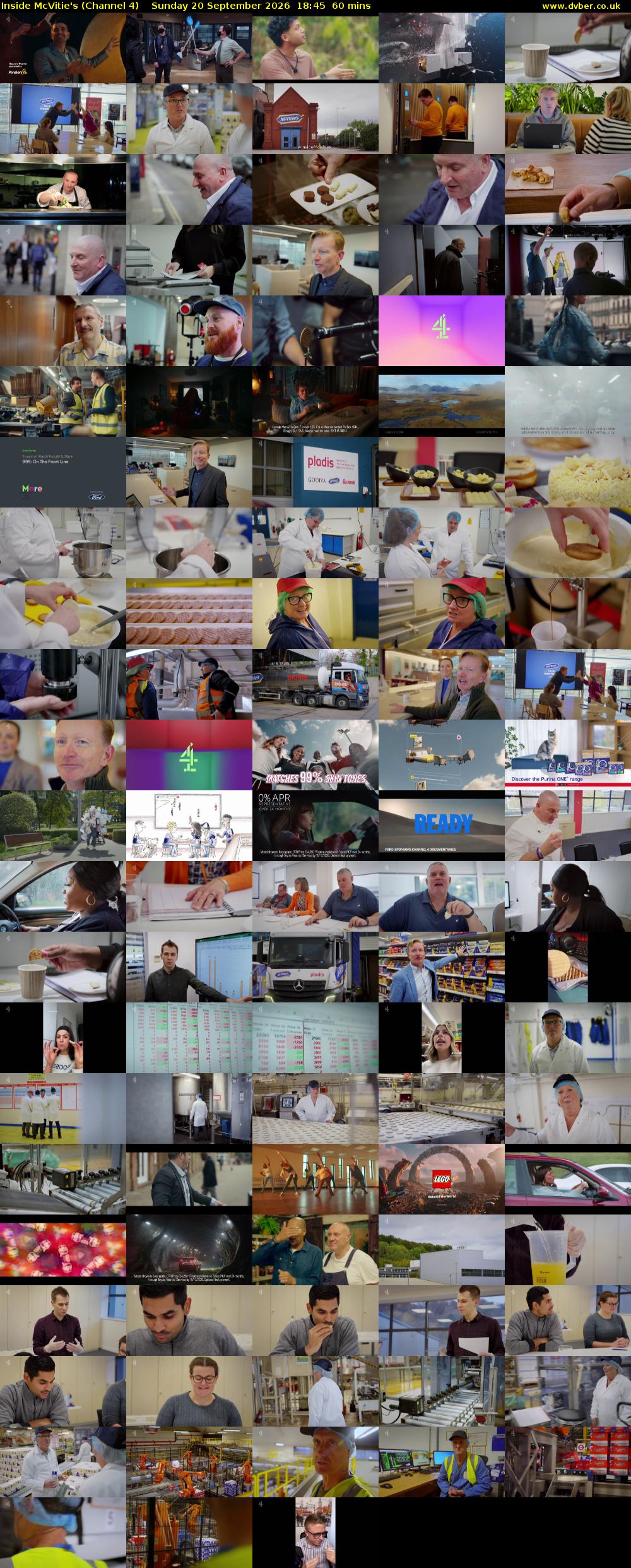 Inside McVitie's (Channel 4) Sunday 20 September 2026 18:45 - 19:45