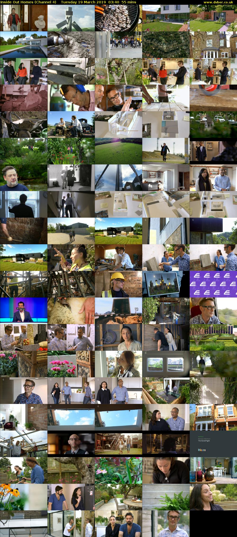 Inside Out Homes (Channel 4) Tuesday 19 March 2019 03:40 - 04:35