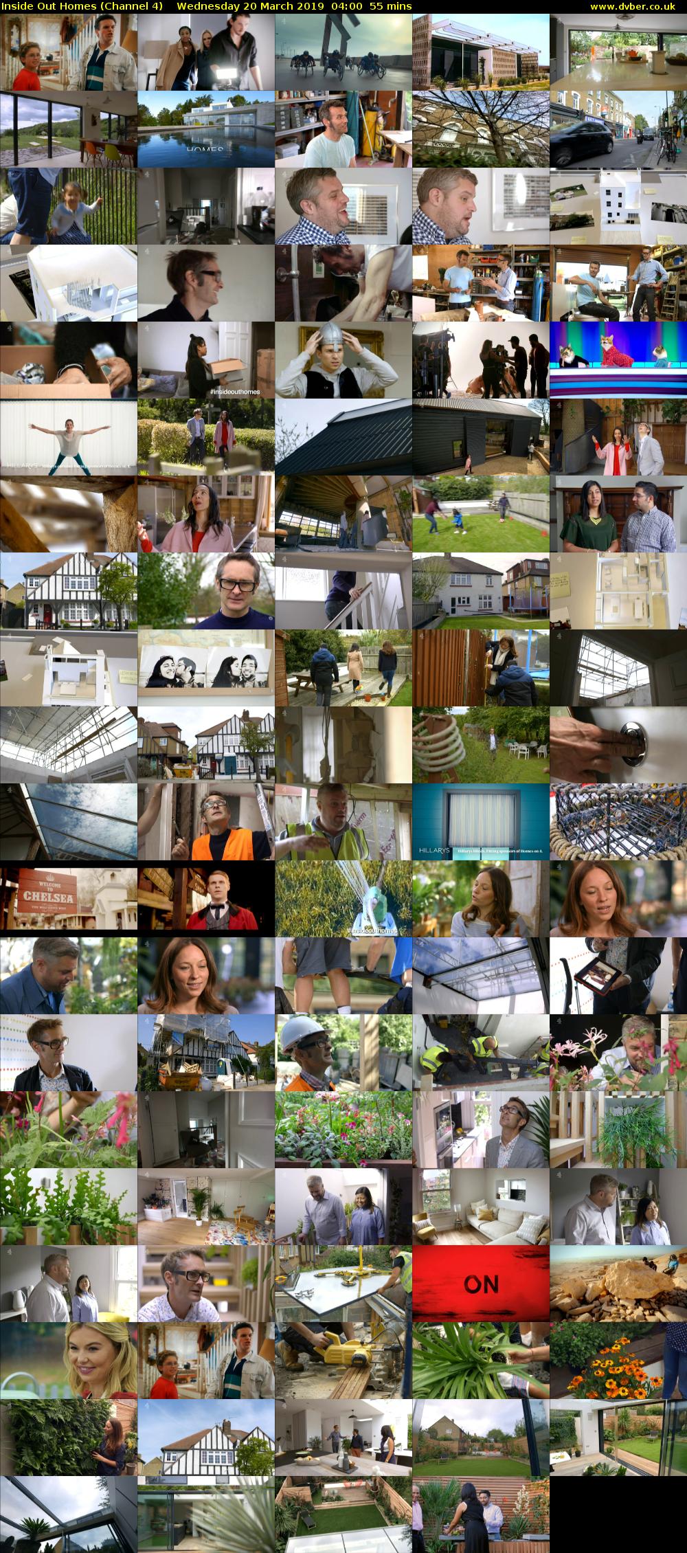 Inside Out Homes (Channel 4) Wednesday 20 March 2019 04:00 - 04:55