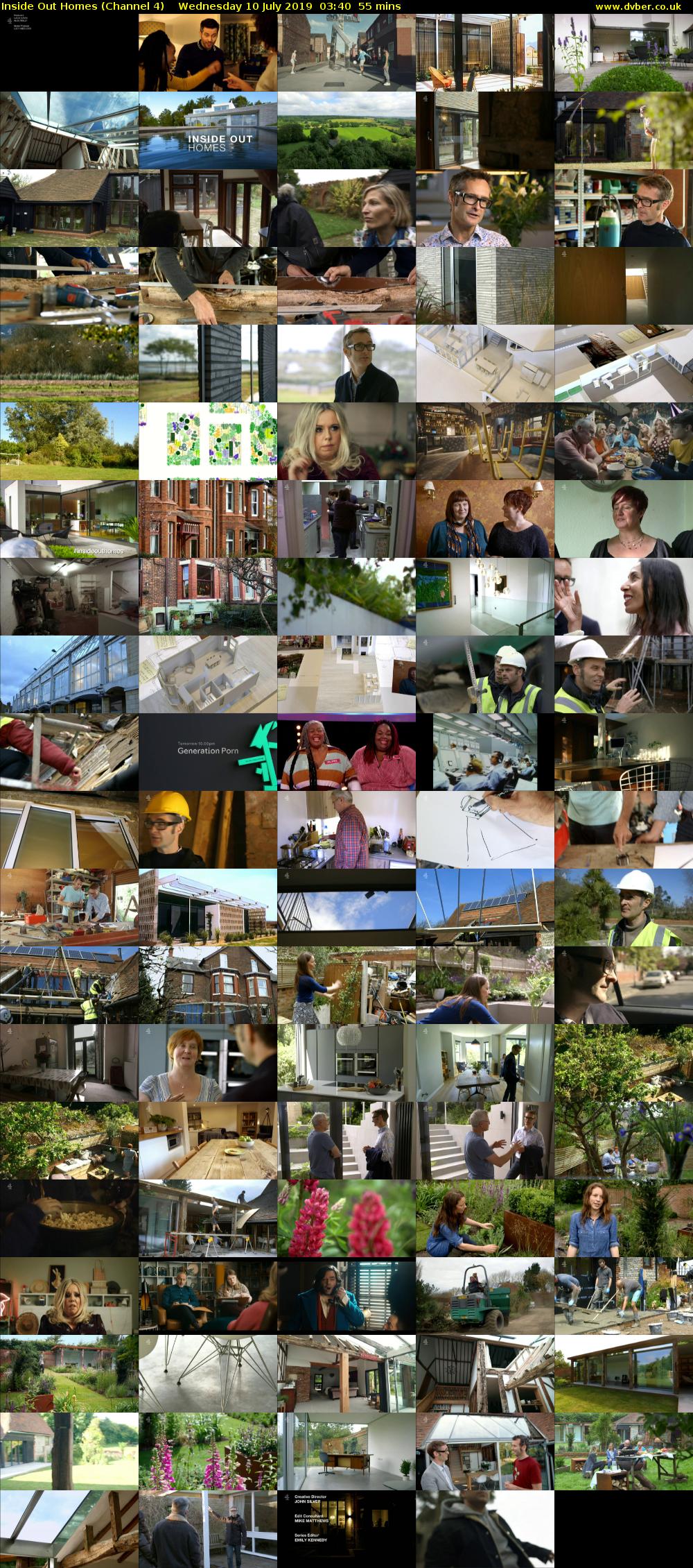 Inside Out Homes (Channel 4) Wednesday 10 July 2019 03:40 - 04:35
