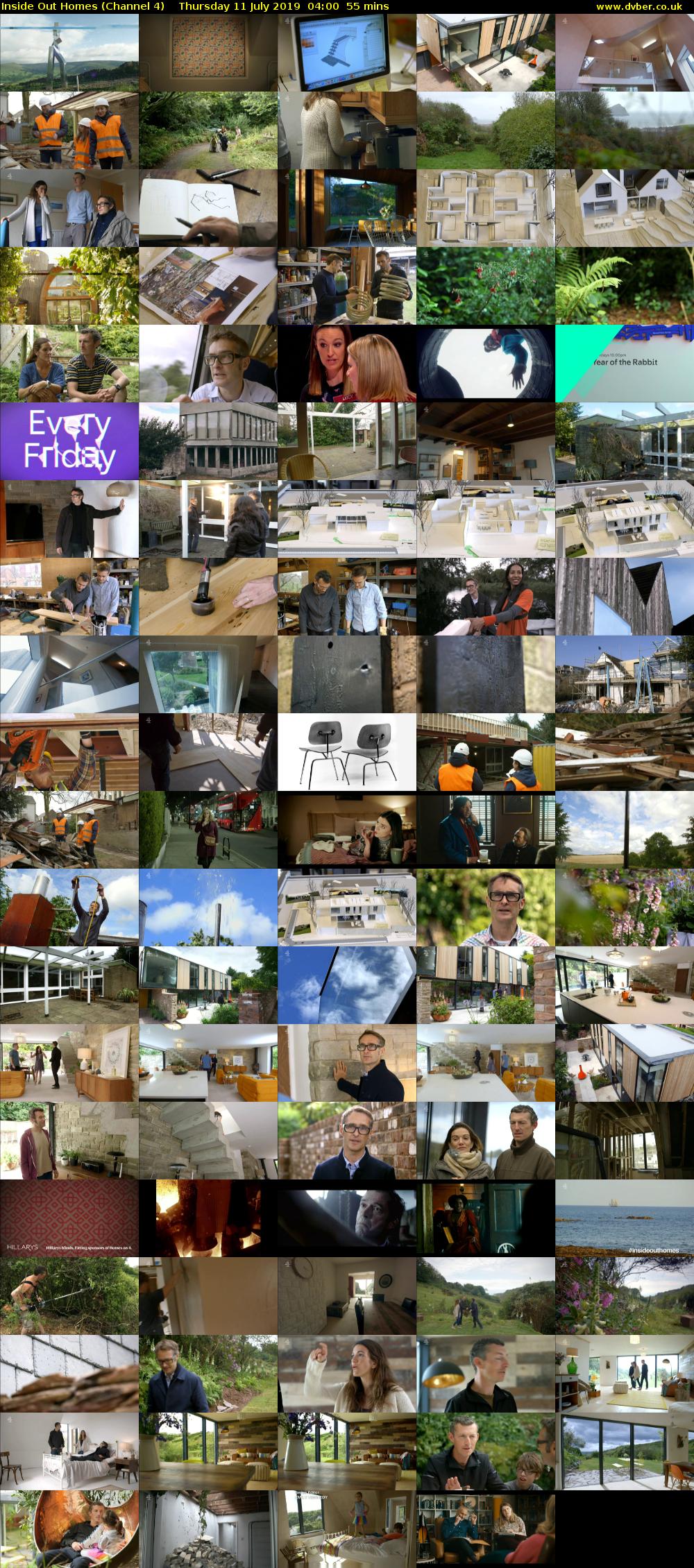 Inside Out Homes (Channel 4) Thursday 11 July 2019 04:00 - 04:55
