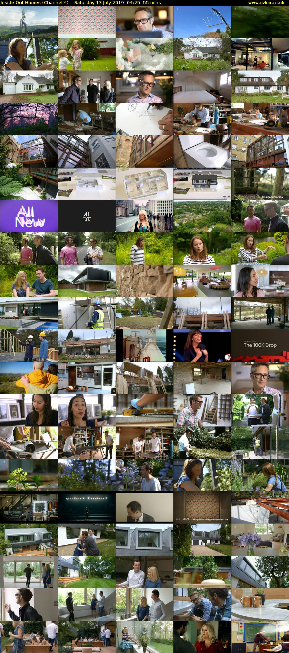 Inside Out Homes (Channel 4) Saturday 13 July 2019 04:25 - 05:20