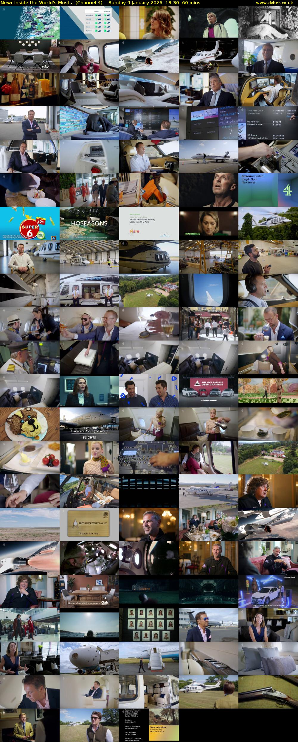 Inside the World's Most... (Channel 4) Sunday 4 January 2026 18:30 - 19:30