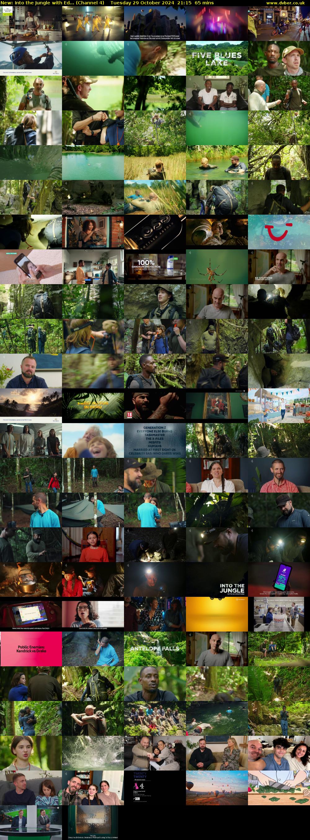 Into the Jungle with Ed... (Channel 4) Tuesday 29 October 2024 21:15 - 22:20