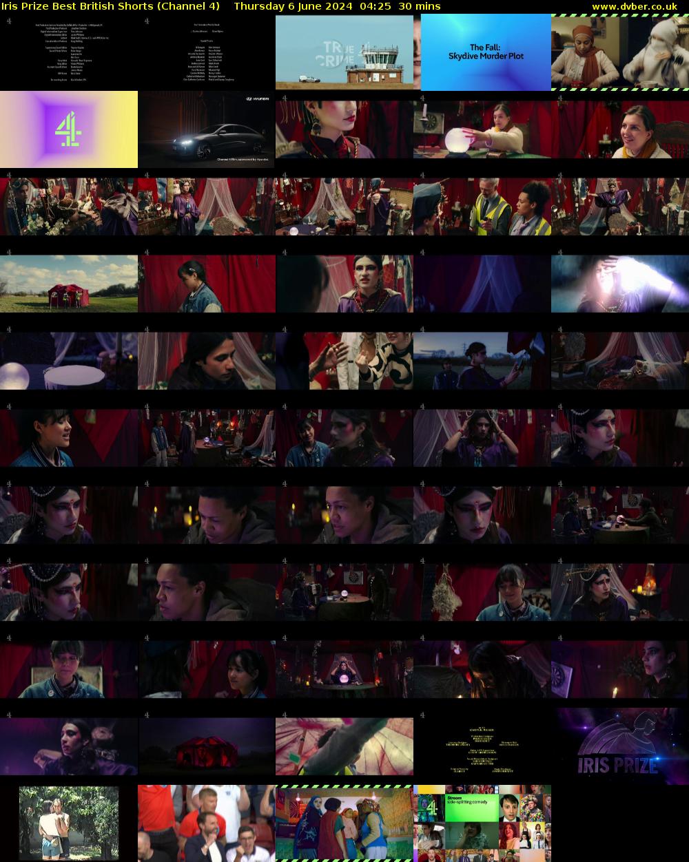 Iris Prize Best British Shorts (Channel 4) Thursday 6 June 2024 04:25 - 04:55