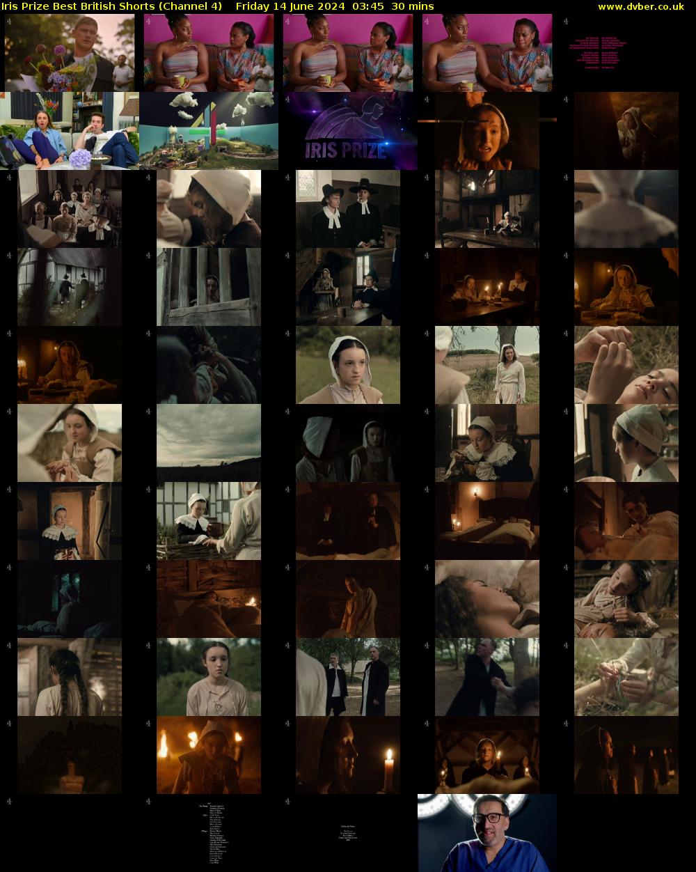 Iris Prize Best British Shorts (Channel 4) Friday 14 June 2024 03:45 - 04:15