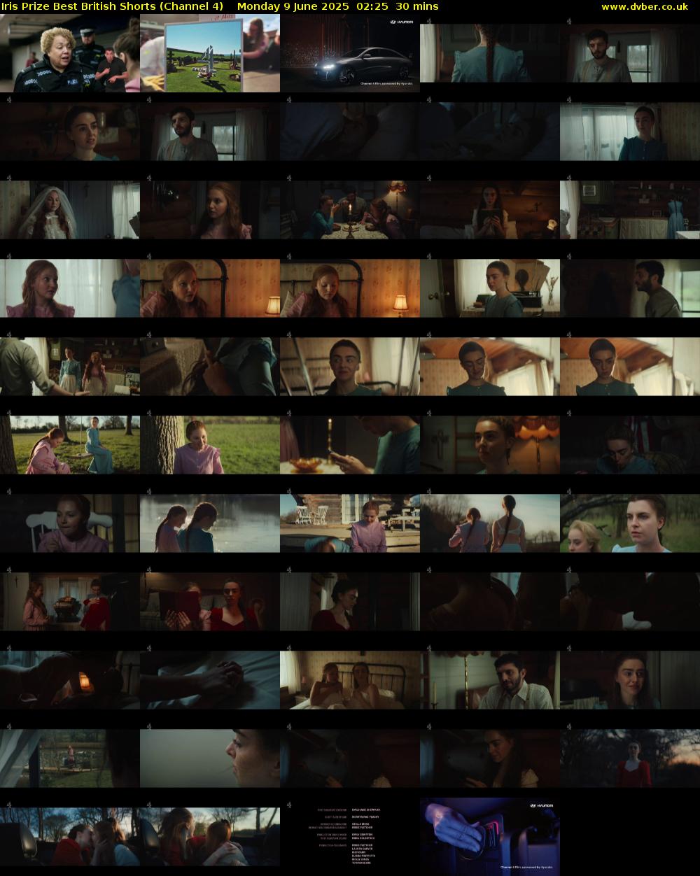 Iris Prize Best British Shorts (Channel 4) Monday 9 June 2025 02:25 - 02:55