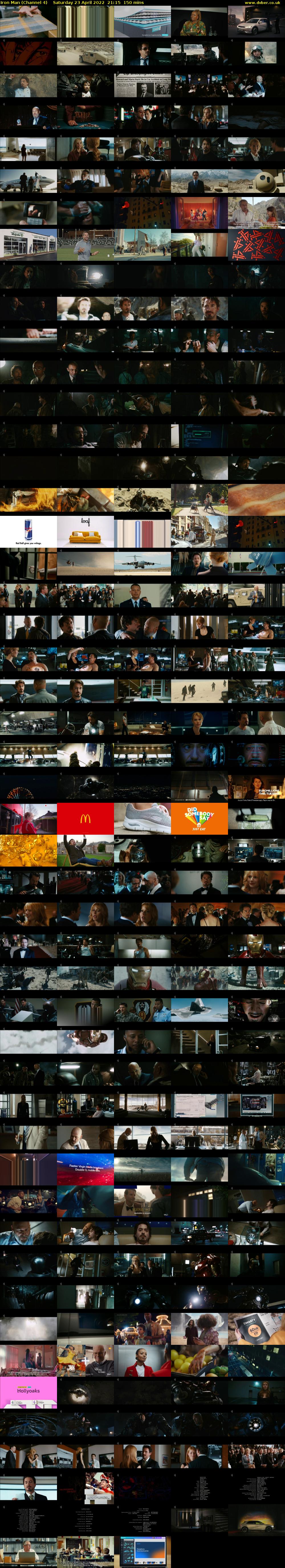 Iron Man (Channel 4) Saturday 23 April 2022 21:15 - 23:45