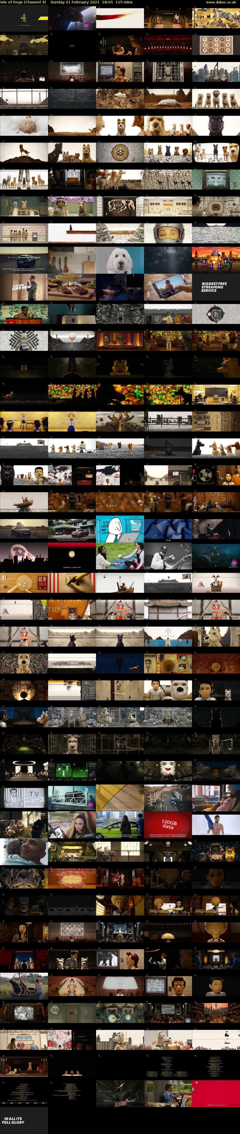 Isle of Dogs (Channel 4) Sunday 21 February 2021 18:05 - 20:00