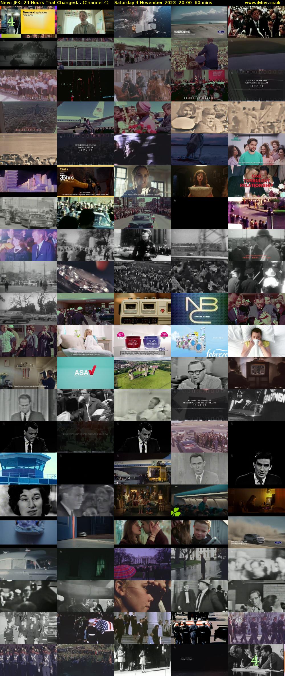 JFK: 24 Hours That Changed... (Channel 4) Saturday 4 November 2023 20:00 - 21:00
