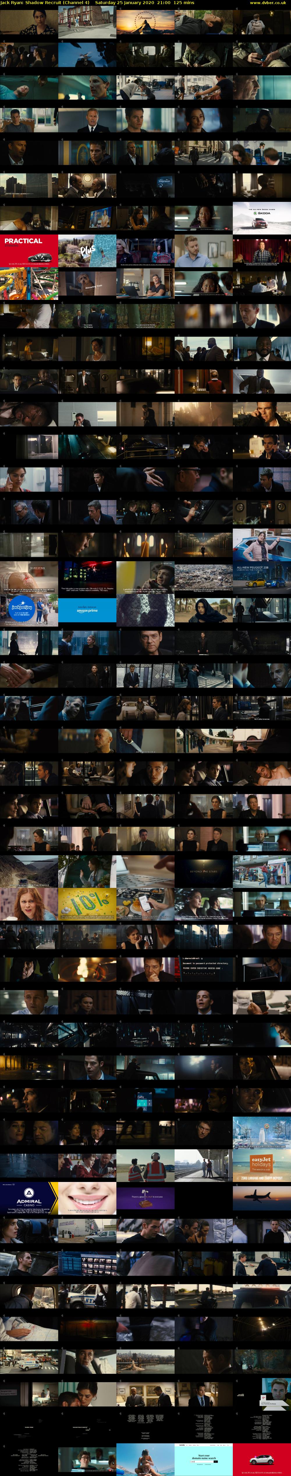 Jack Ryan: Shadow Recruit (Channel 4) Saturday 25 January 2020 21:00 - 23:05