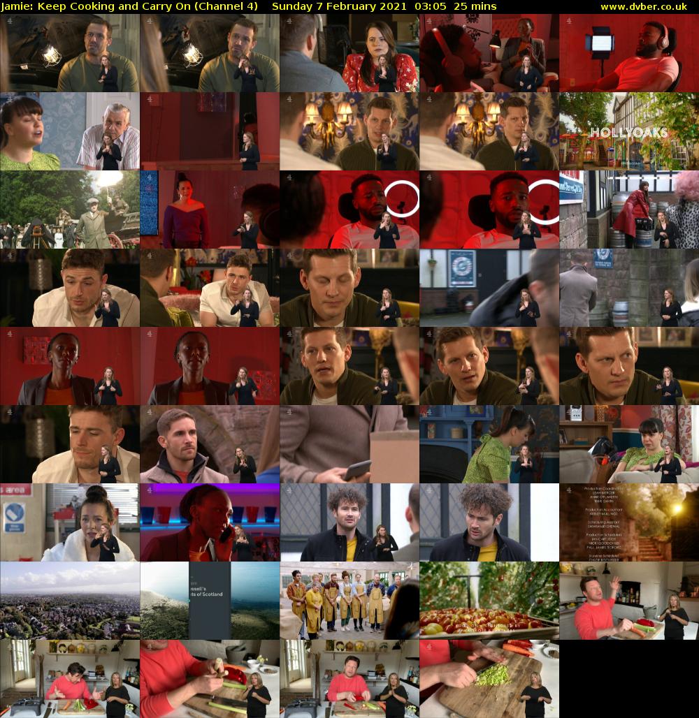 Jamie: Keep Cooking and Carry On (Channel 4) Sunday 7 February 2021 03:05 - 03:30
