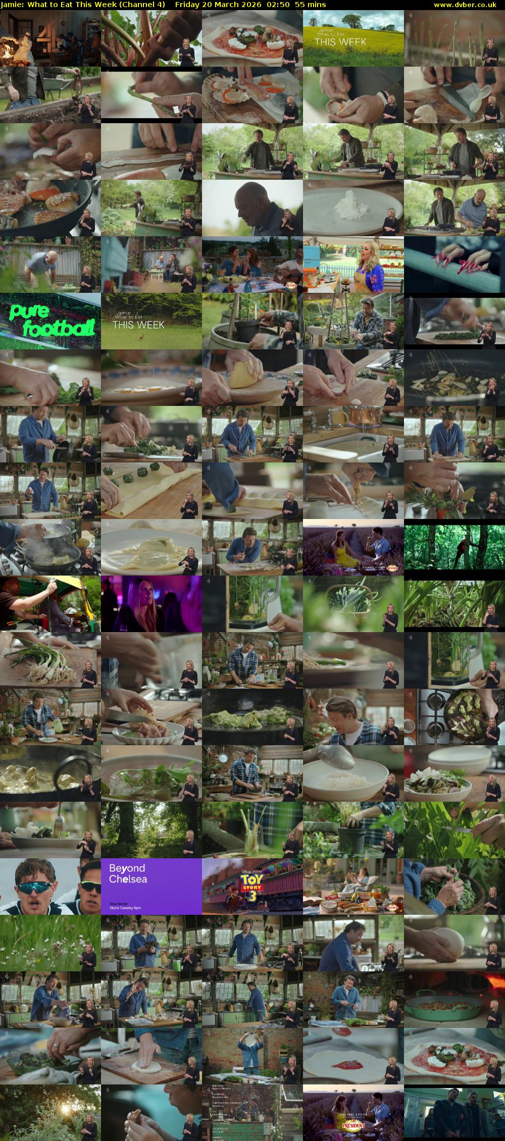 Jamie: What to Eat This Week (Channel 4) Friday 20 March 2026 02:50 - 03:45