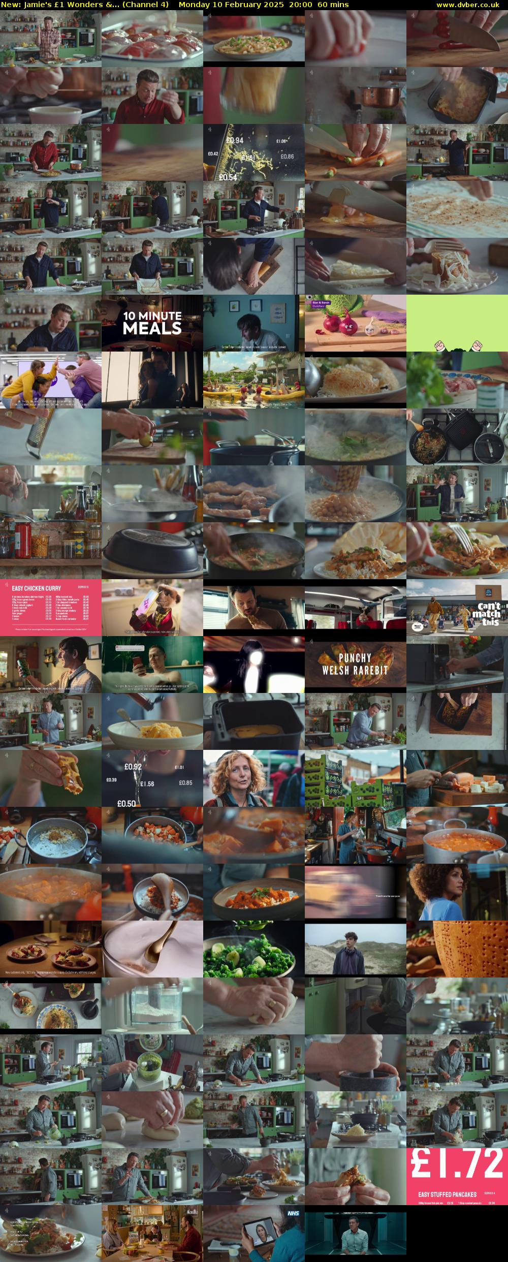 Jamie's £1 Wonders &... (Channel 4) Monday 10 February 2025 20:00 - 21:00