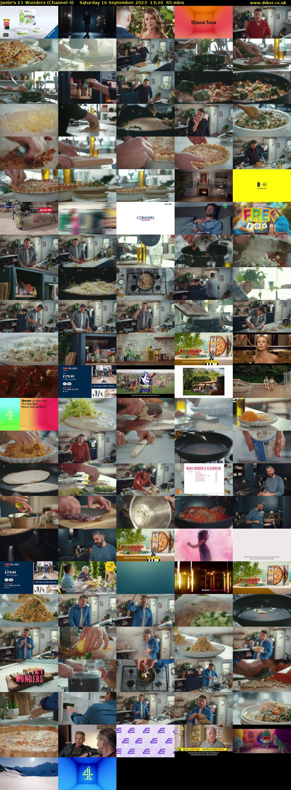 Jamie's £1 Wonders (Channel 4) Saturday 16 September 2023 13:20 - 14:25