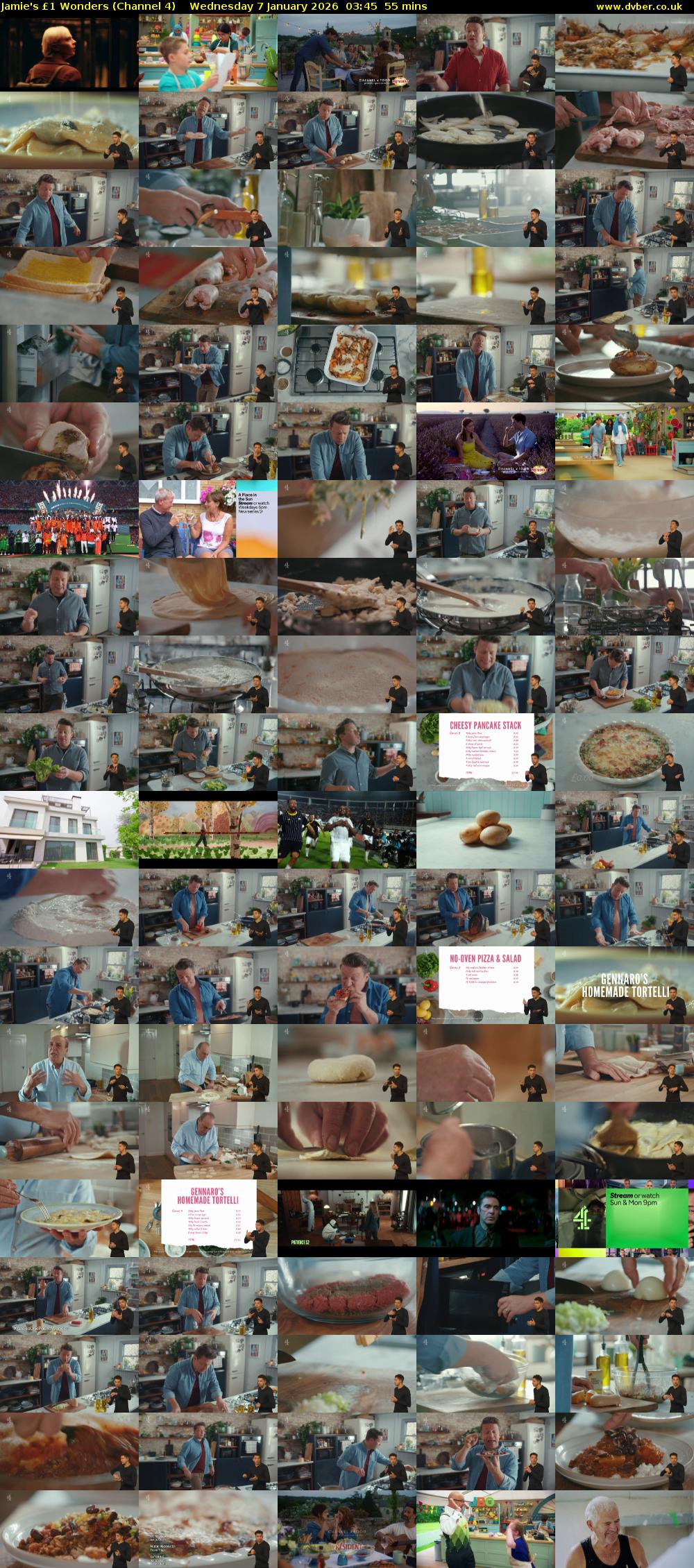 Jamie's £1 Wonders (Channel 4) Wednesday 7 January 2026 03:45 - 04:40