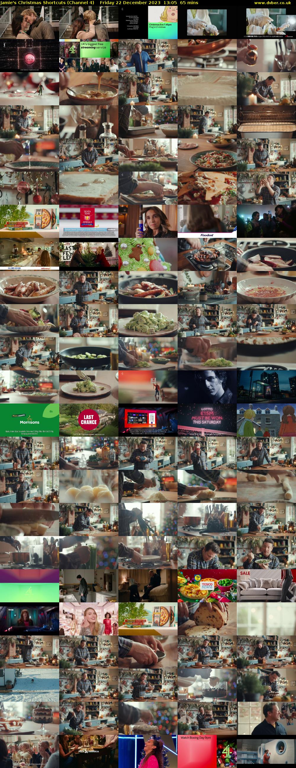 Jamie's Christmas Shortcuts (Channel 4) Friday 22 December 2023 13:05 - 14:10