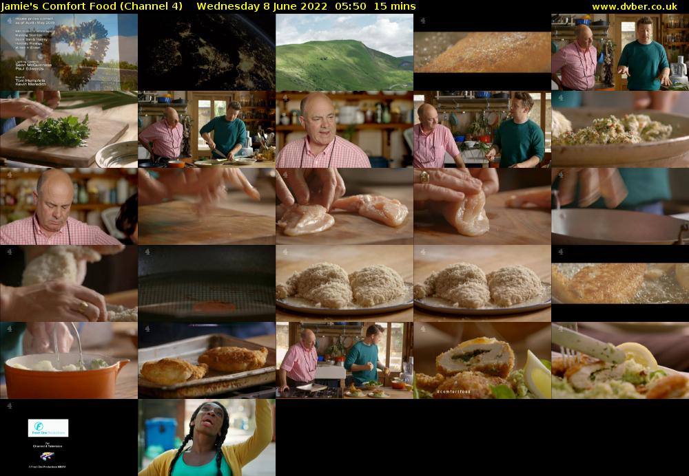 Jamie's Comfort Food (Channel 4) Wednesday 8 June 2022 05:50 - 06:05