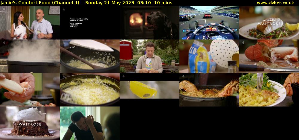 Jamie's Comfort Food (Channel 4) Sunday 21 May 2023 03:10 - 03:20