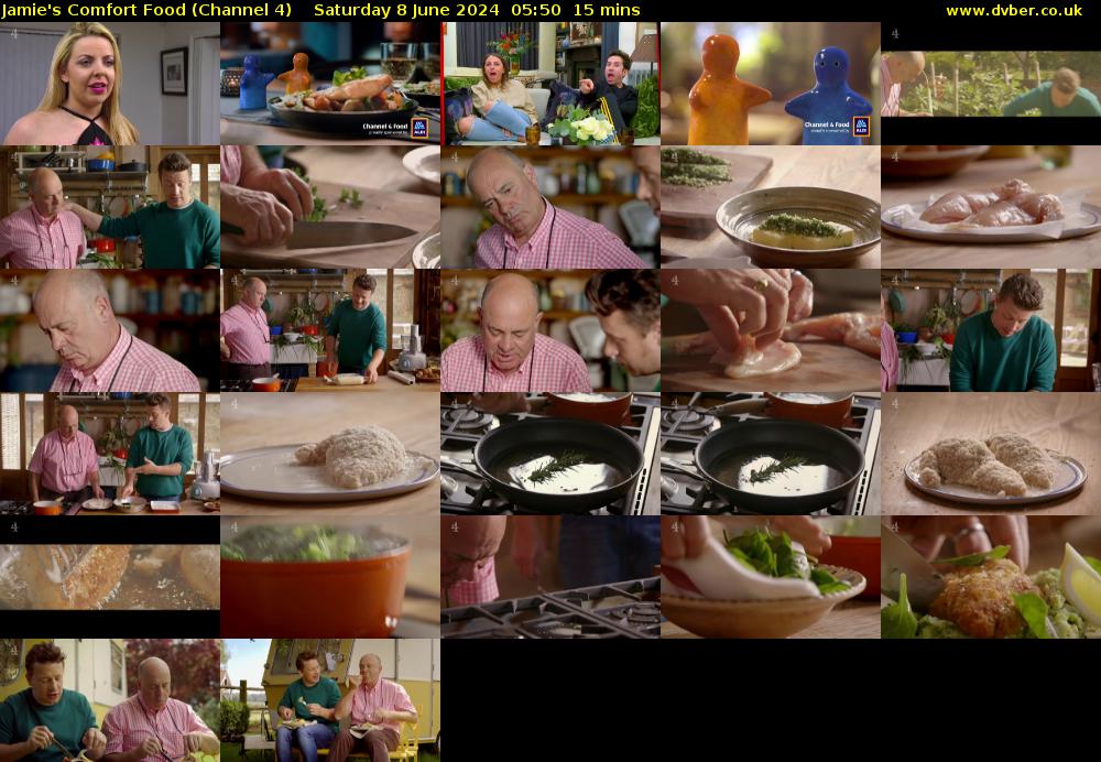 Jamie's Comfort Food (Channel 4) Saturday 8 June 2024 05:50 - 06:05
