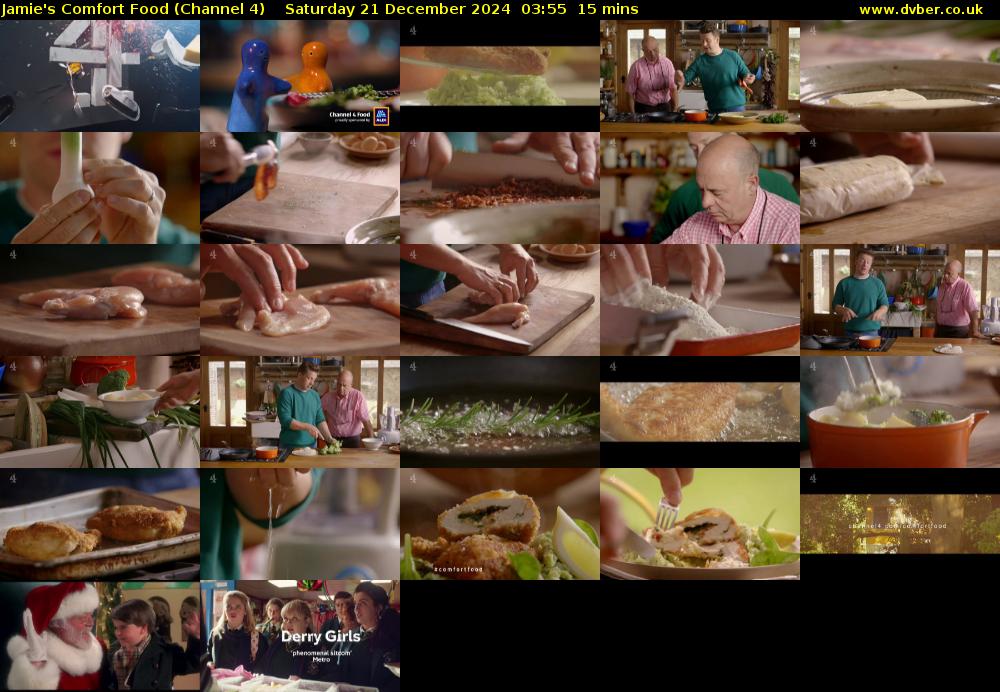 Jamie's Comfort Food (Channel 4) Saturday 21 December 2024 03:55 - 04:10