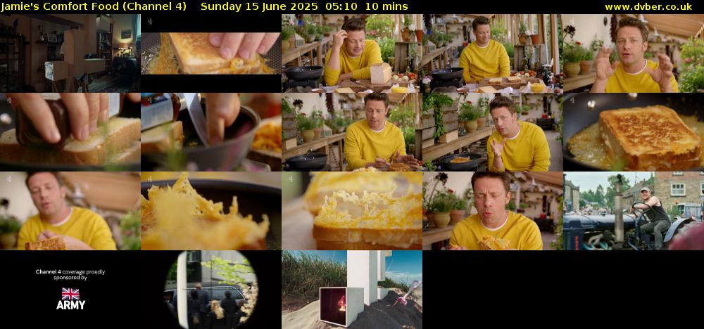 Jamie's Comfort Food (Channel 4) Sunday 15 June 2025 05:10 - 05:20
