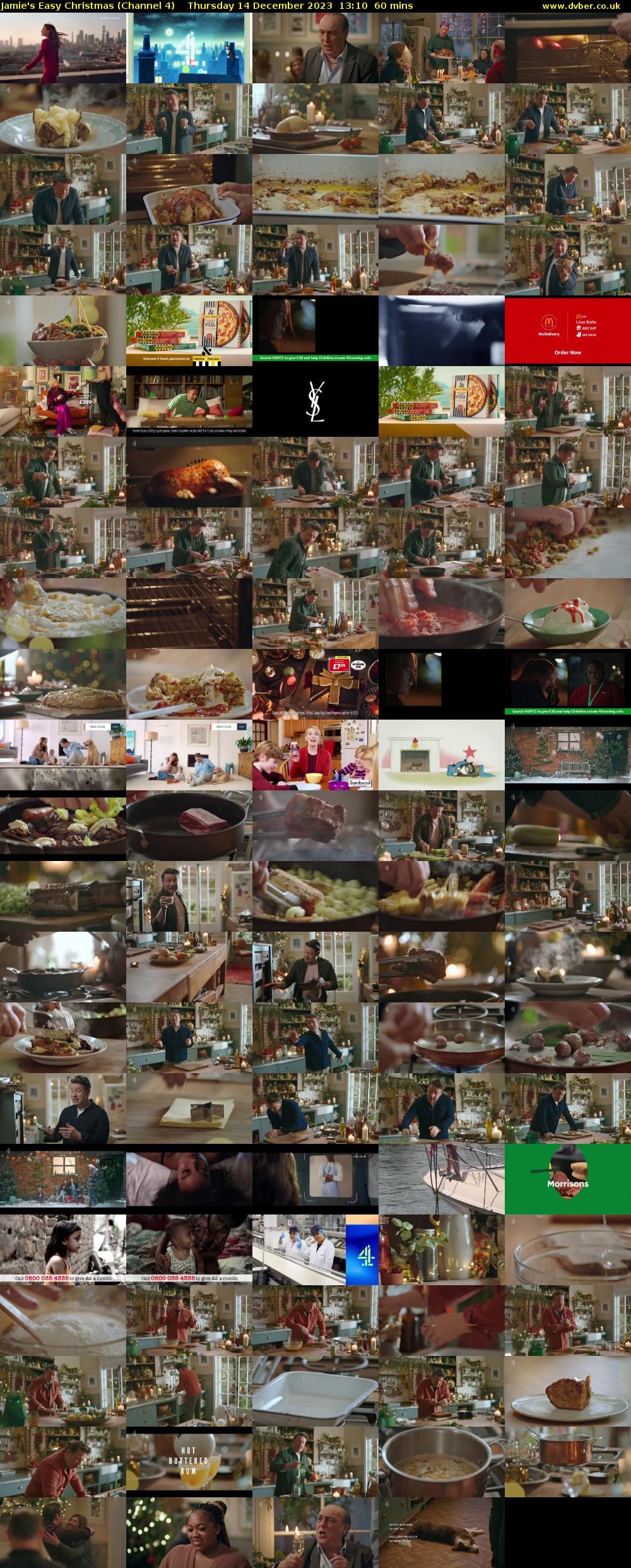 Jamie's Easy Christmas (Channel 4) Thursday 14 December 2023 13:10 - 14:10