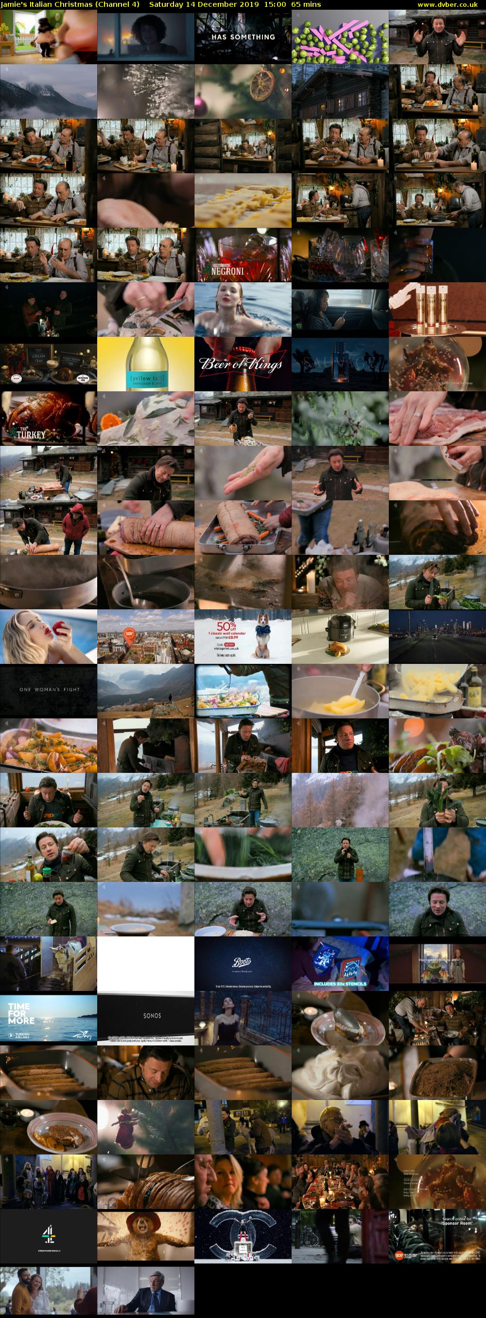 Jamie's Italian Christmas (Channel 4) Saturday 14 December 2019 15:00 - 16:05