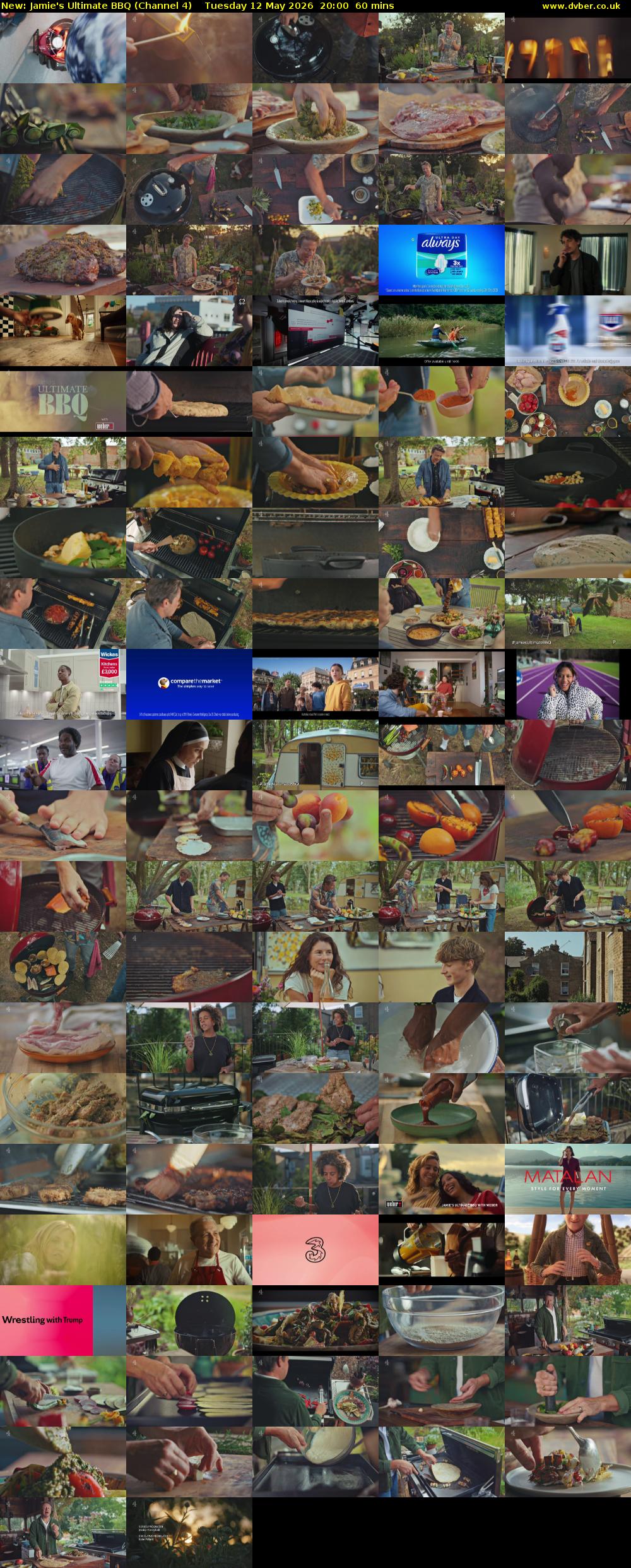 Jamie's Ultimate BBQ (Channel 4) Tuesday 12 May 2026 20:00 - 21:00