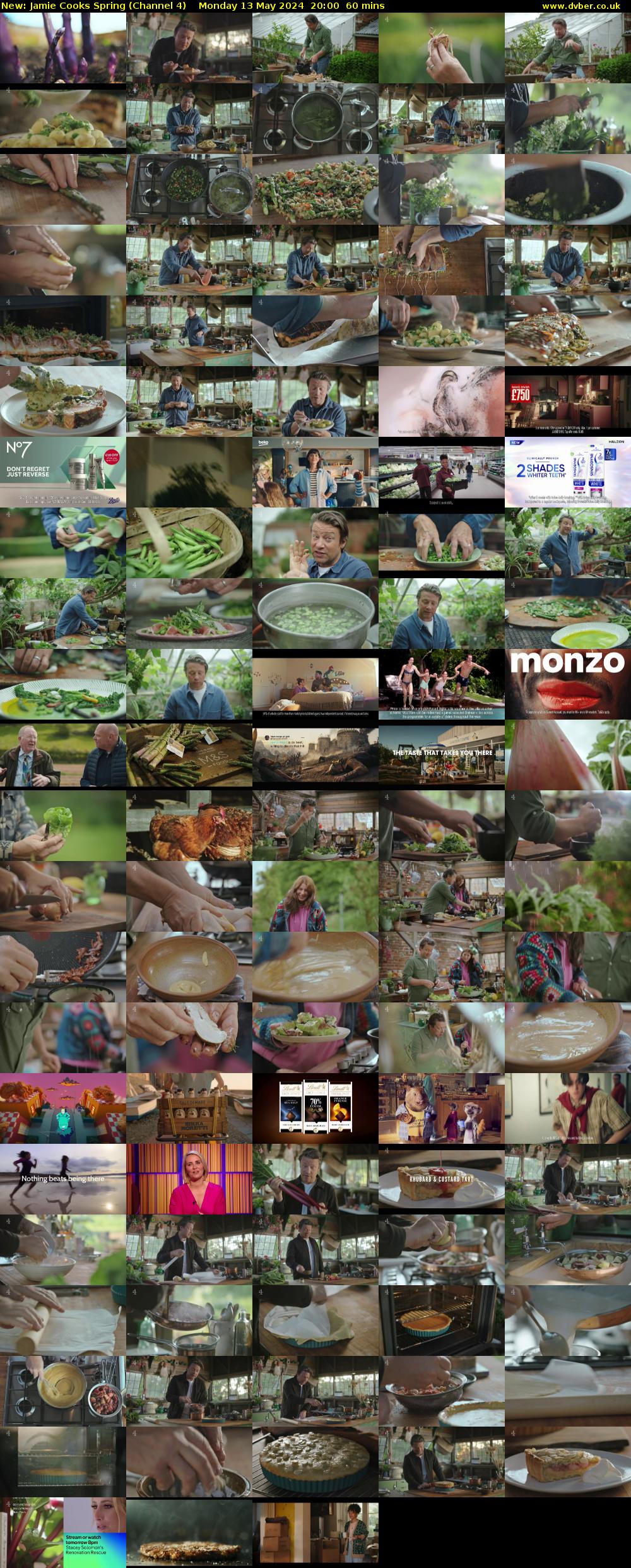 Jamie Cooks Spring (Channel 4) Monday 13 May 2024 20:00 - 21:00