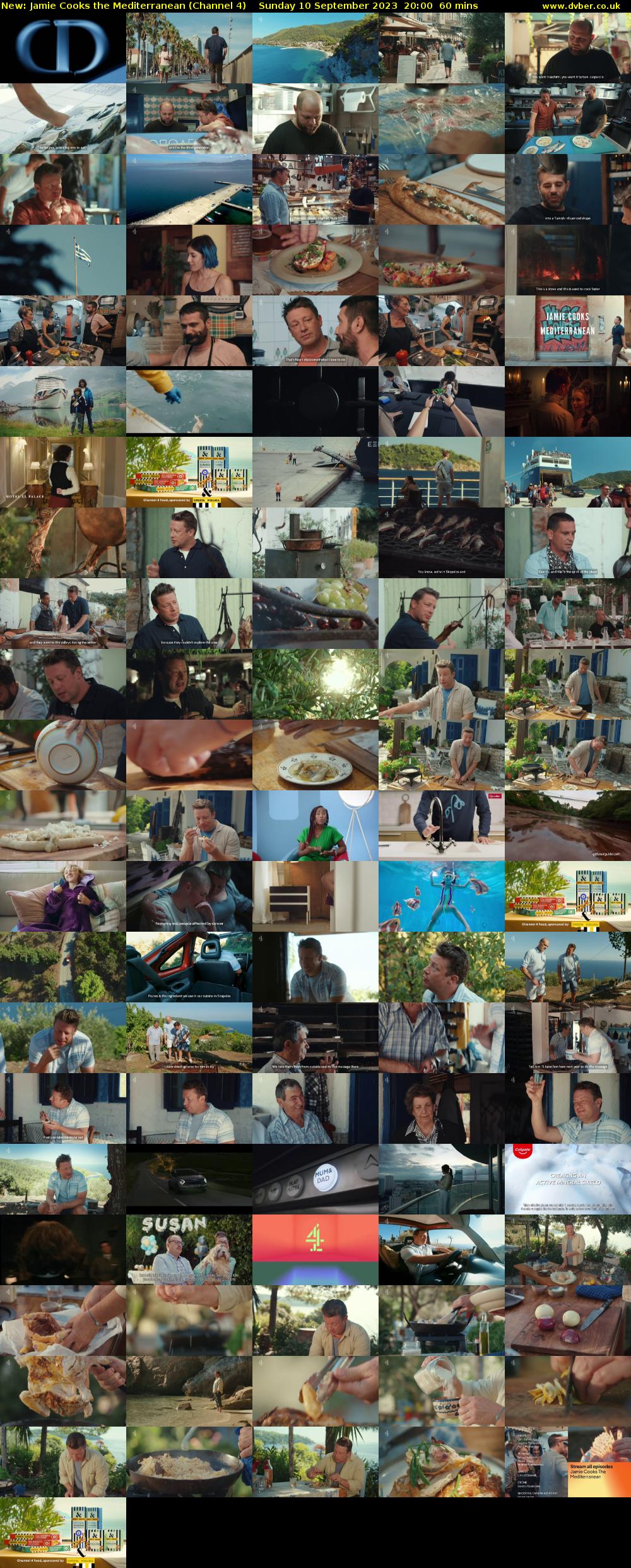 Jamie Cooks the Mediterranean (Channel 4) Sunday 10 September 2023 20:00 - 21:00