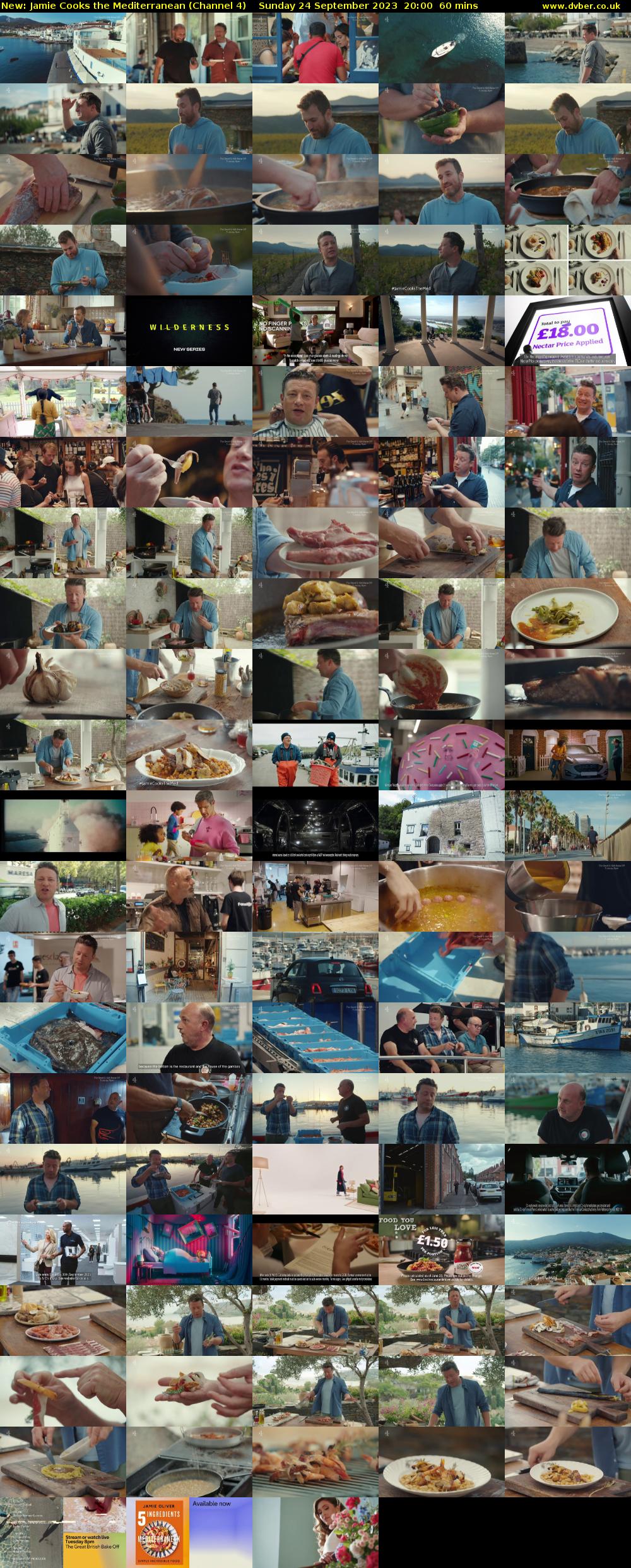 Jamie Cooks the Mediterranean (Channel 4) Sunday 24 September 2023 20:00 - 21:00