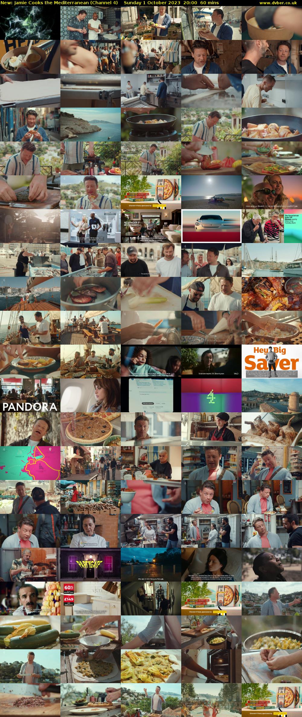 Jamie Cooks the Mediterranean (Channel 4) Sunday 1 October 2023 20:00 - 21:00