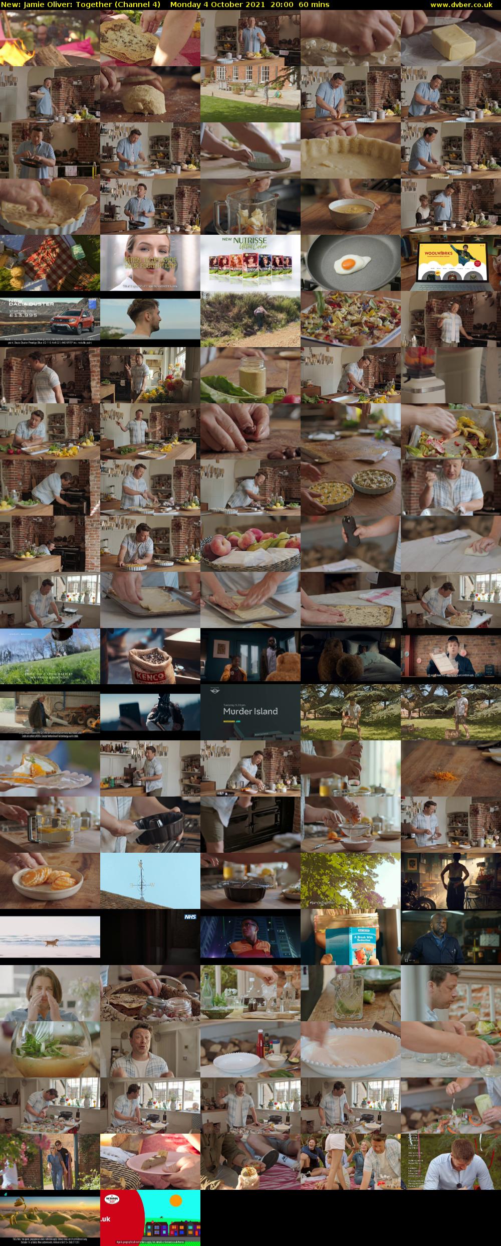 Jamie Oliver: Together (Channel 4) Monday 4 October 2021 20:00 - 21:00