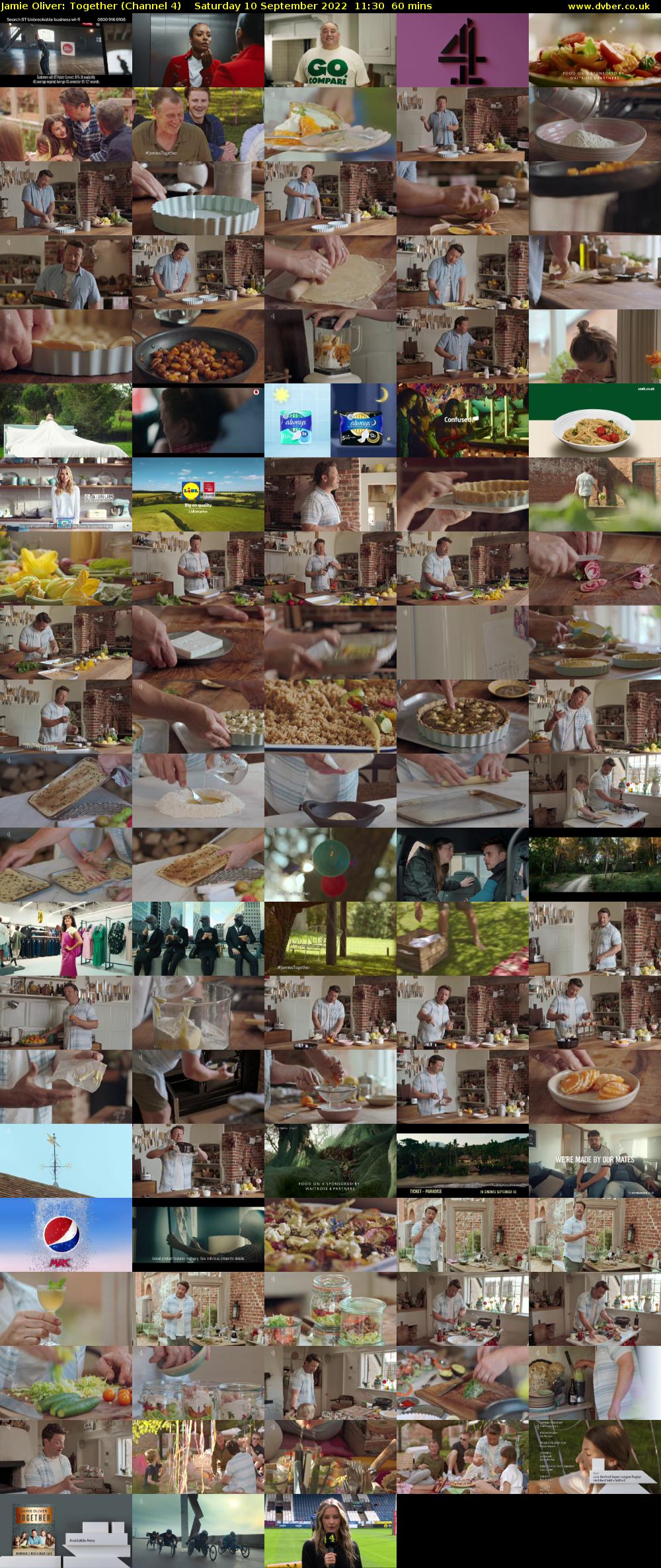 Jamie Oliver: Together (Channel 4) Saturday 10 September 2022 11:30 - 12:30